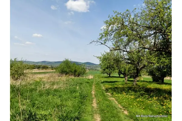 Krosno, Piekne 3 widokowe działki rolne w Krośnie.