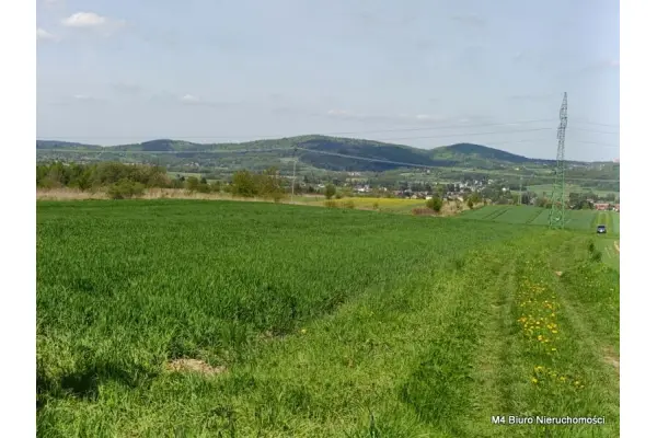 Krosno, Piekne 3 widokowe działki rolne w Krośnie.