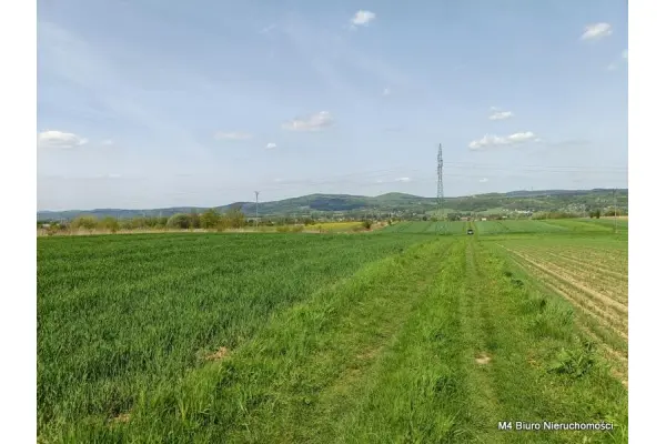Krosno, Piekne 3 widokowe działki rolne w Krośnie.
