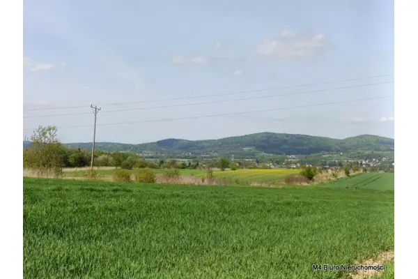 Krosno, Piekne 3 widokowe działki rolne w Krośnie.