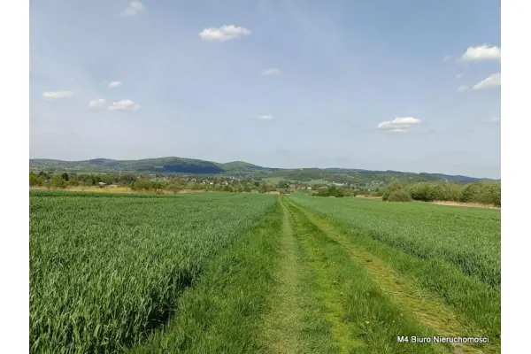 Krosno, Piekne 3 widokowe działki rolne w Krośnie.