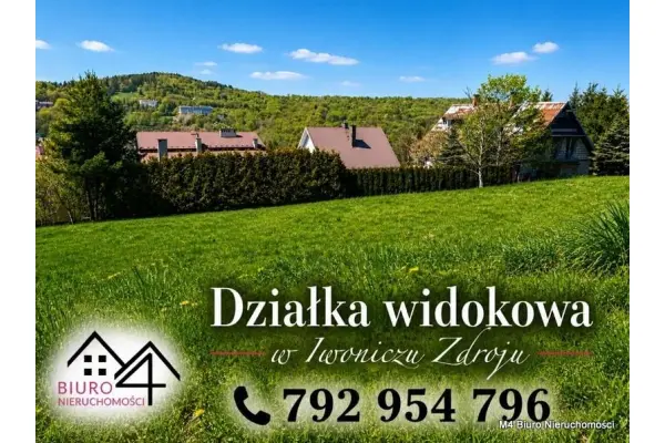 krośnieński, Iwonicz-Zdrój, Malownicza dzialka w sercu Iwonicza Zdroju!