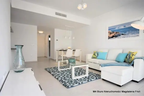 Orihuela, Alicante, Villamartin, Alicante -160 m apartament z basenem i widokiem na morze